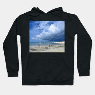 Cloudy Day at the Beach in Zanzibar Hoodie